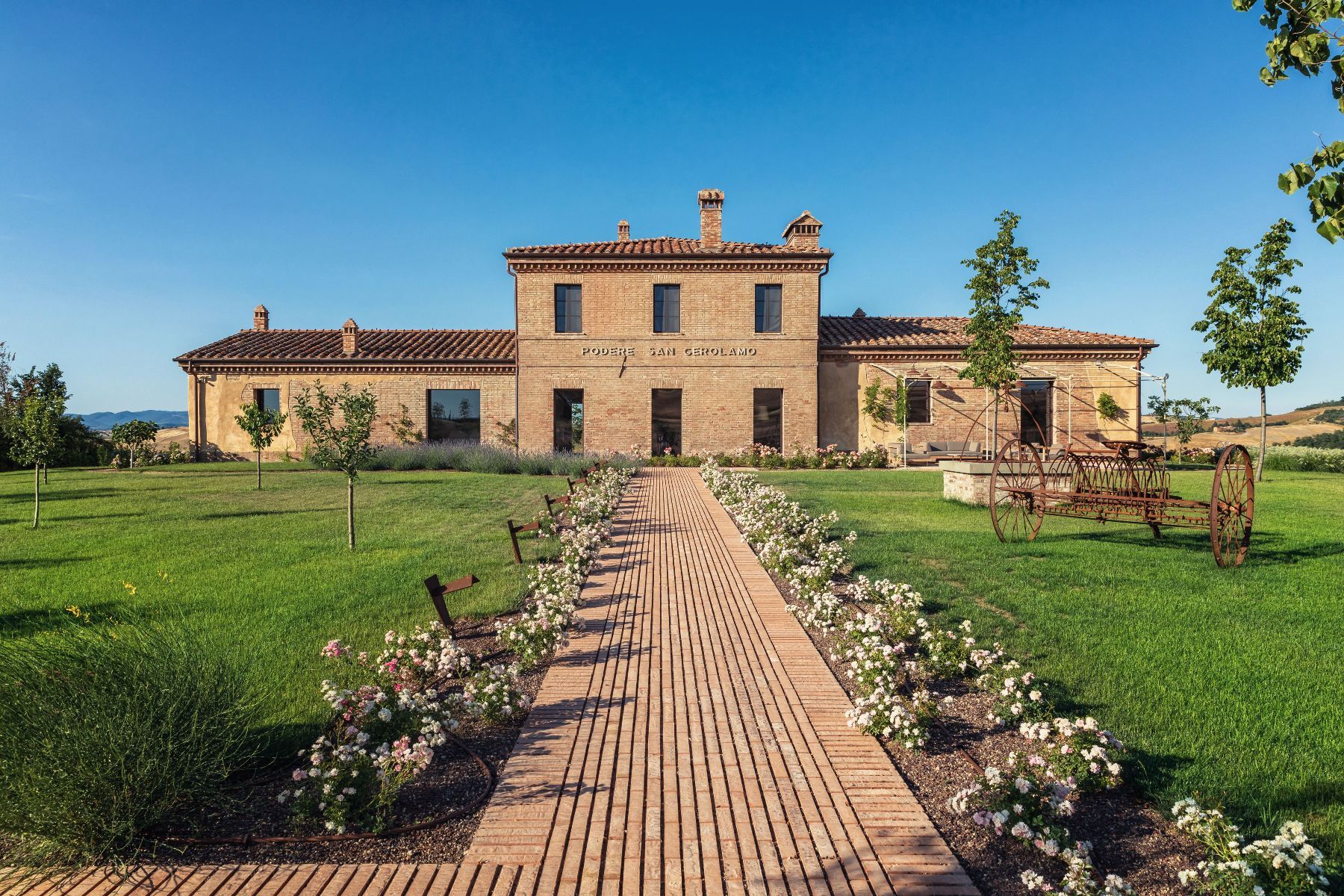 Le Crete villa photo.
