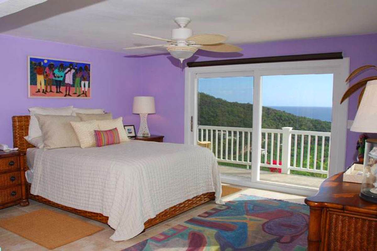 Bedroom suite with balcony patio access