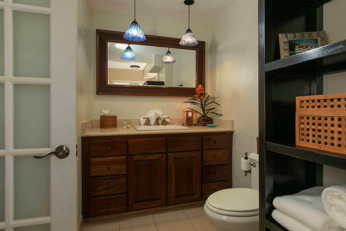 En suite bathroom