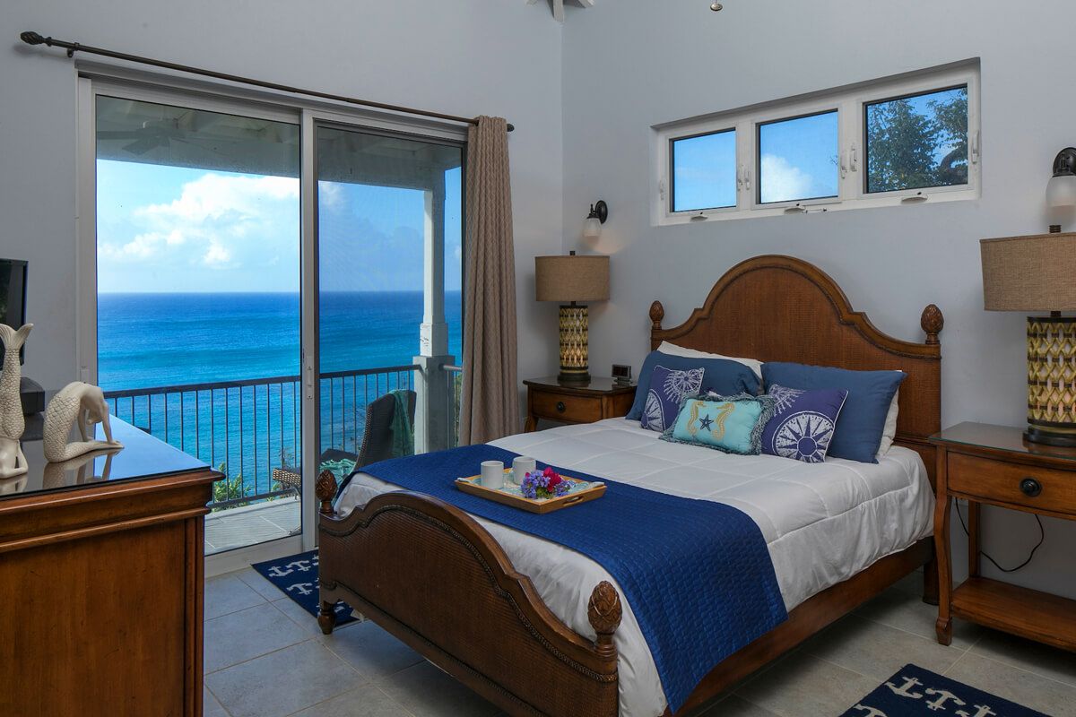 Bedroom with patio access