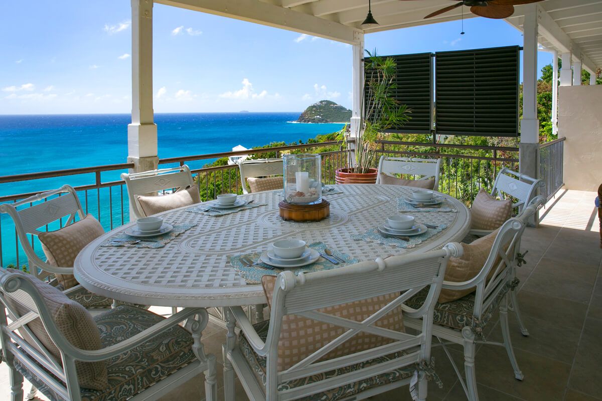 Patio dining