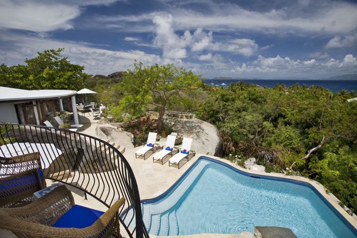 On the Rocks Villa is nestled along the hillside providing amazing views