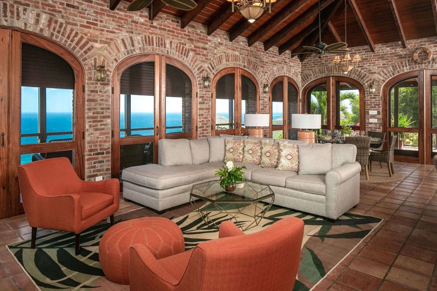 Comfortable furnishings in the Great Room