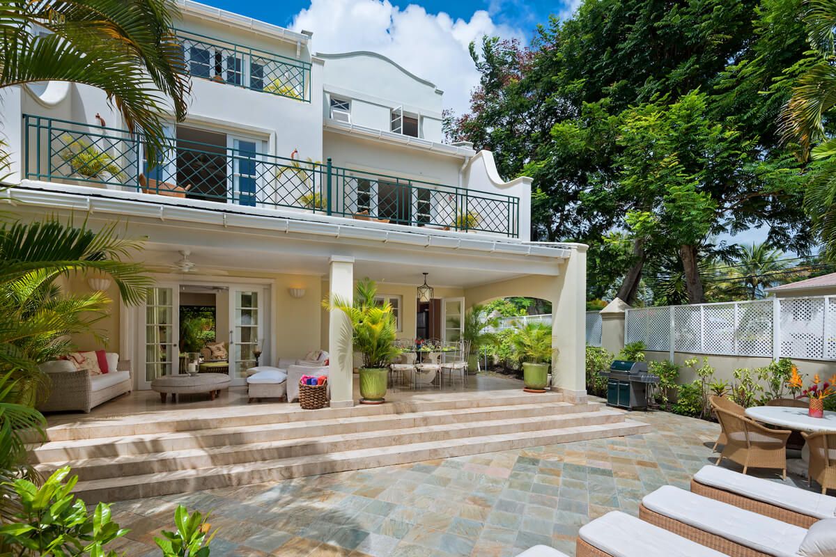 The back patio