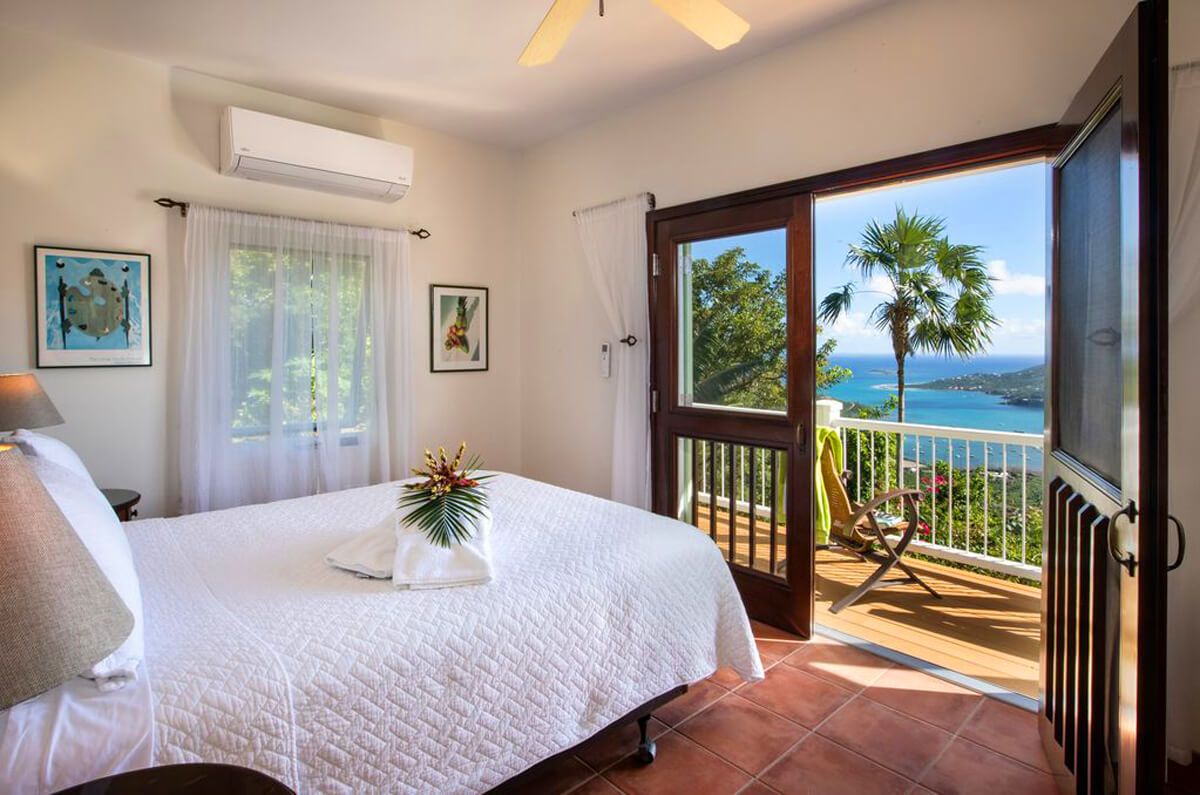 Lower level queen bedroom