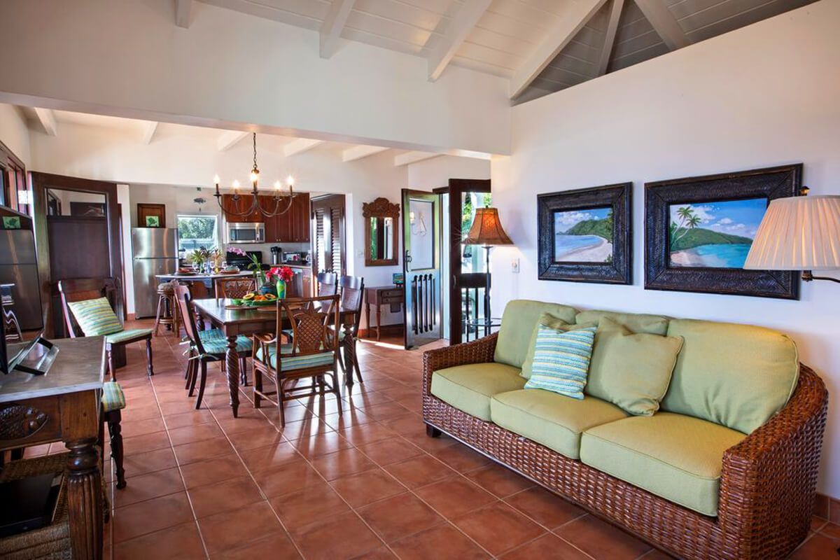 A comfortable living area