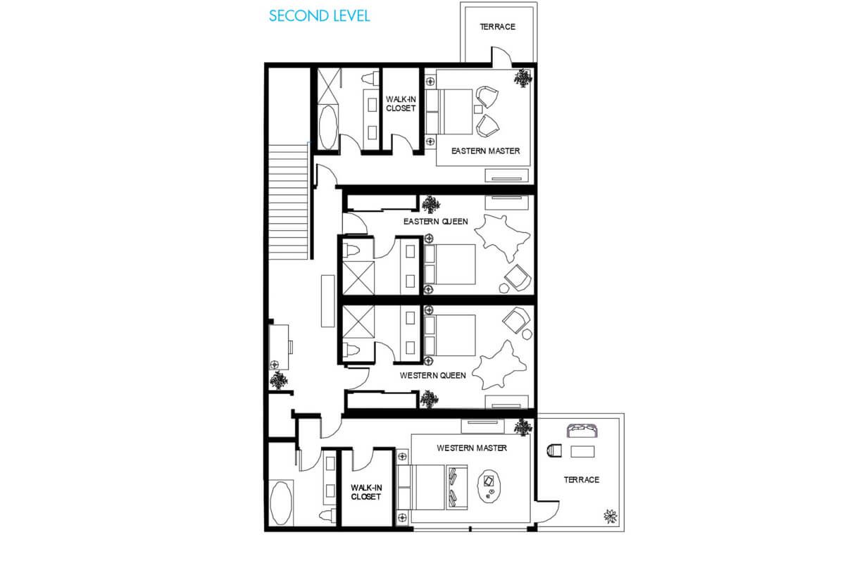 Villa floor plan