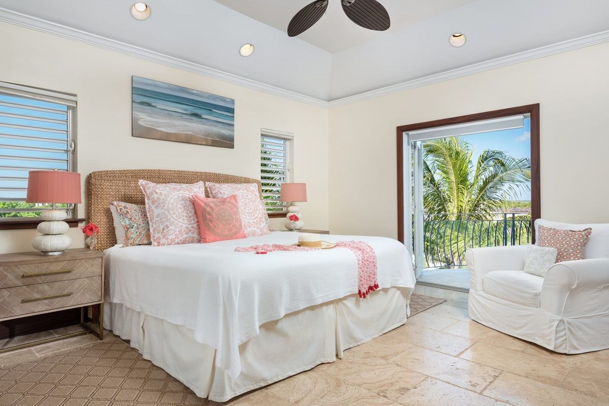 Master suite two with a balcony