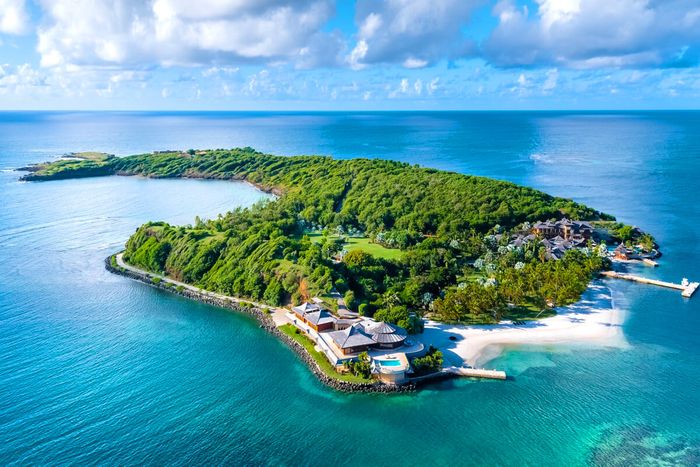 Calivigny Island is located just south of Woburn Bay, Grenada