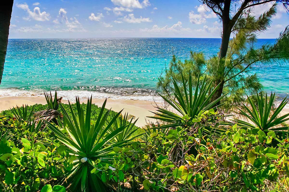 Private tropical beach