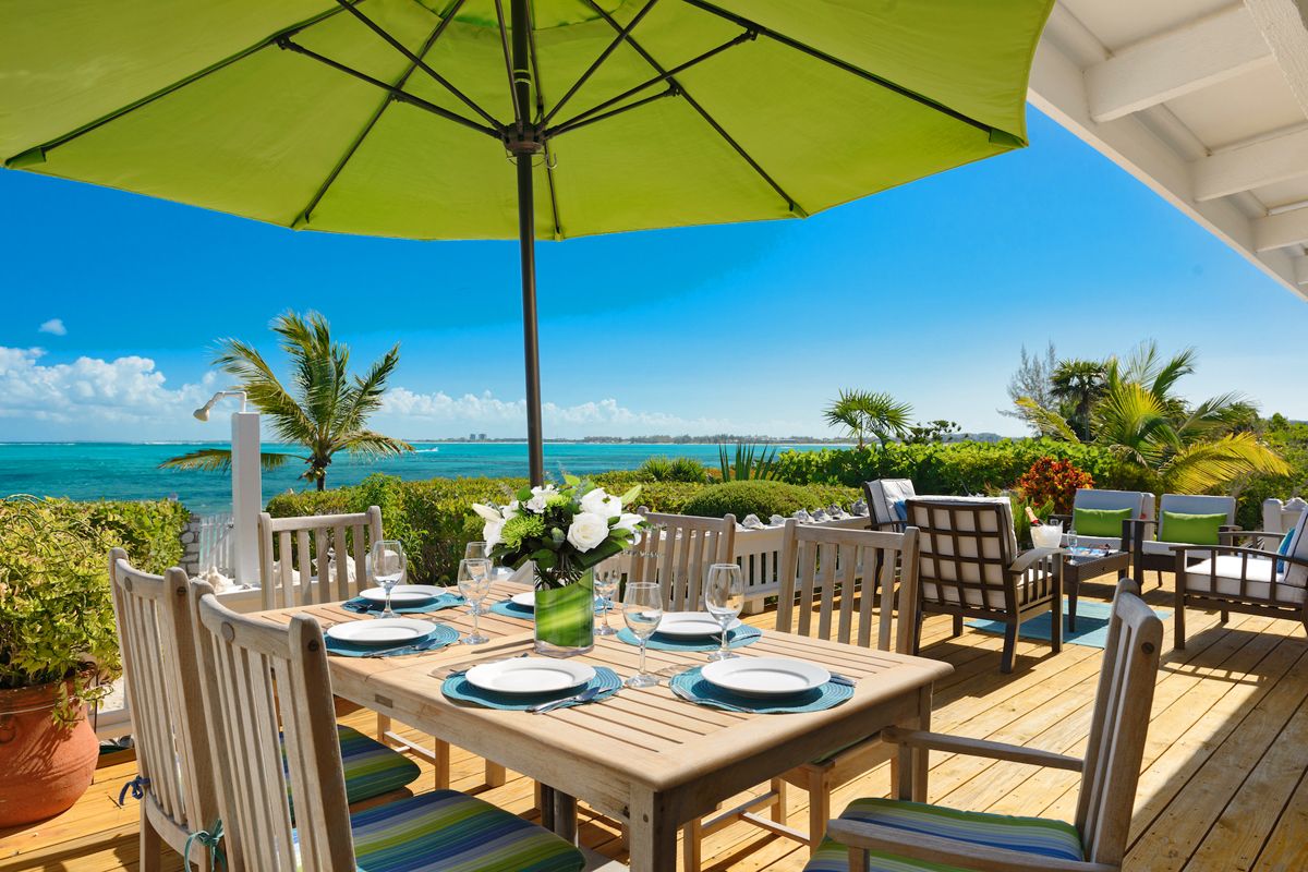 Patio dining