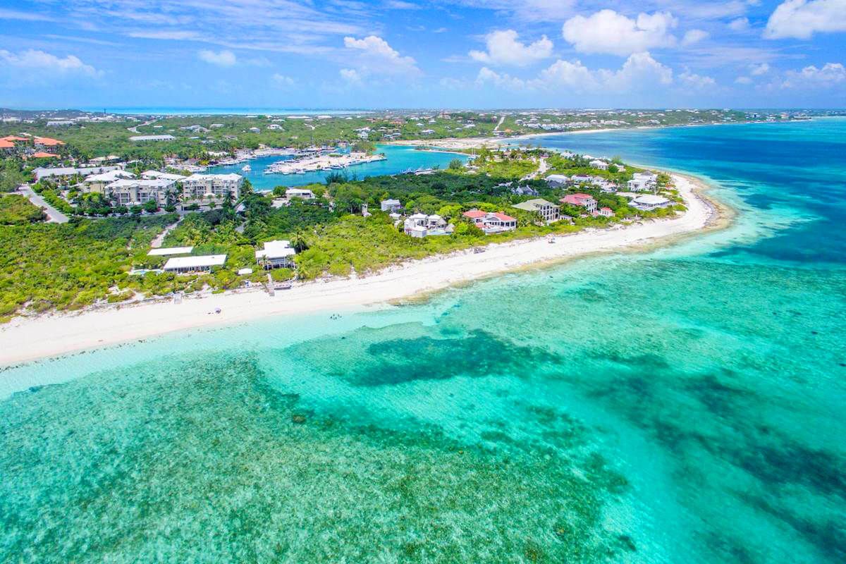 Aerial View of Turtle Cove/Smith's Reef