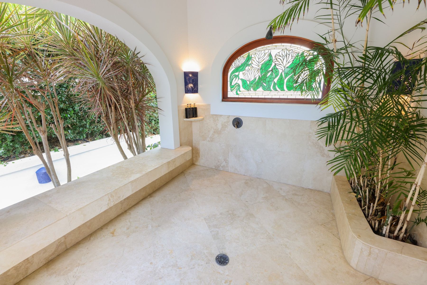 Outdoor shower