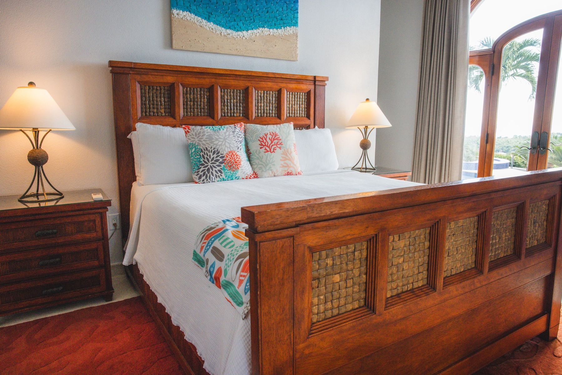 Pool Level Bedroom