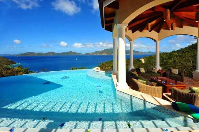 Andara Villa has amazing views over Haulover Bay