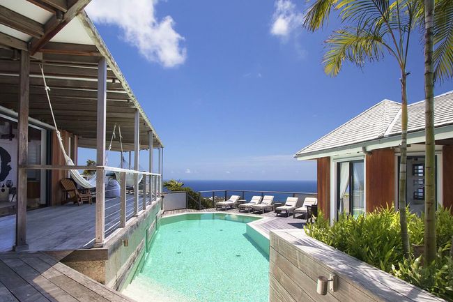 Kaya Villa located in Vitet and overlooks Lorient Bay