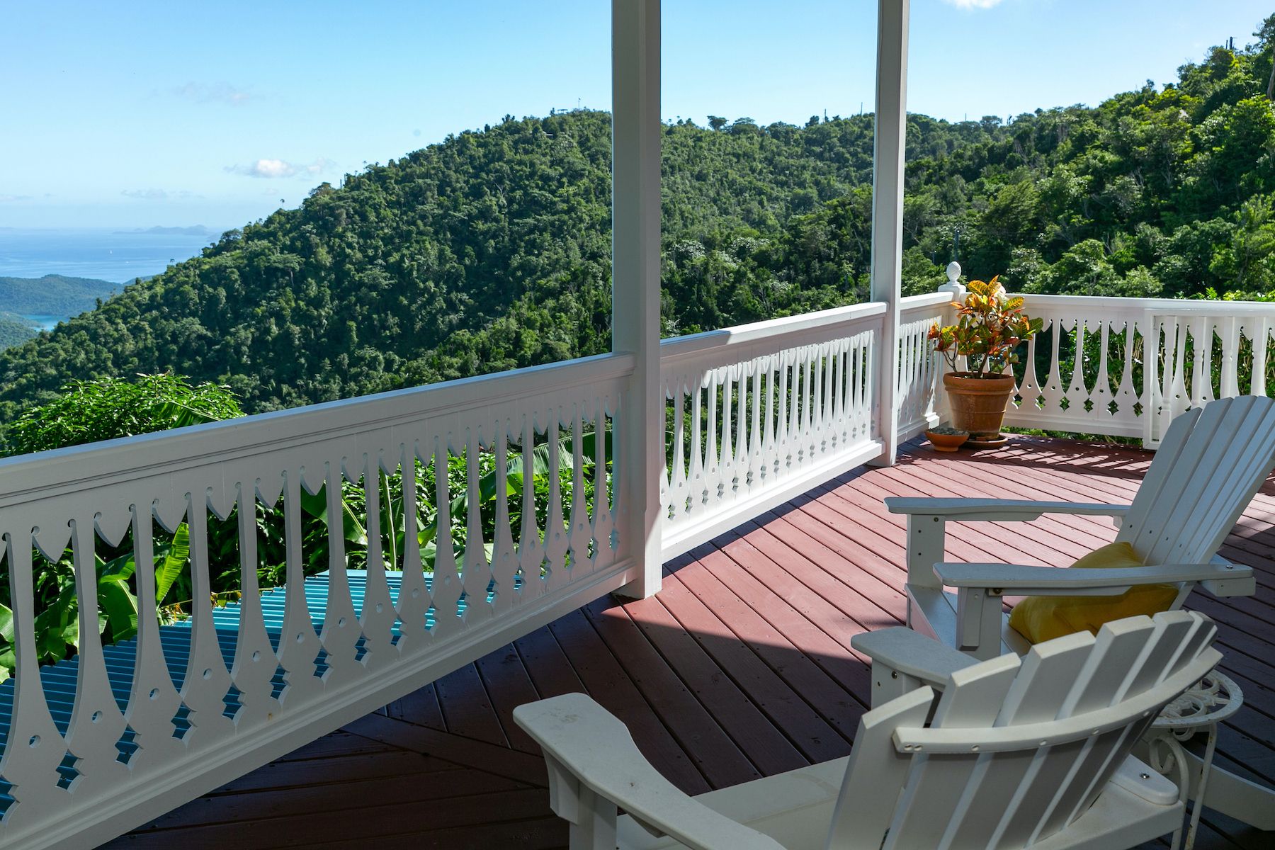 Views from terrace