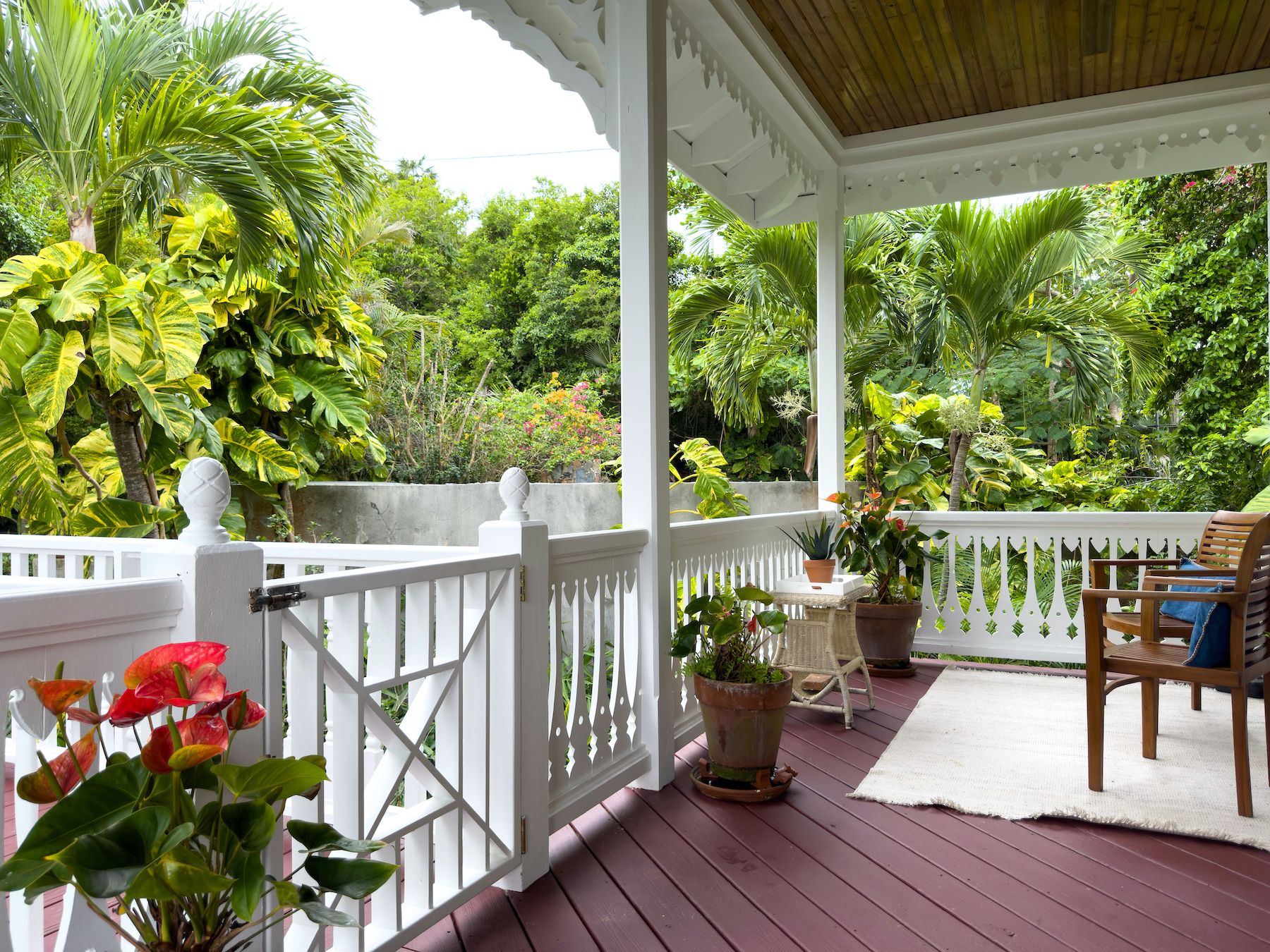 Sitting area on terrace
