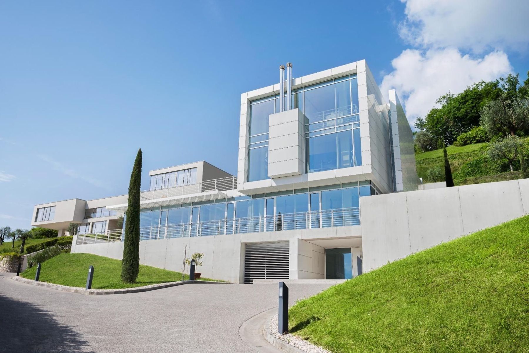 Villa Richard Meier villa photo.
