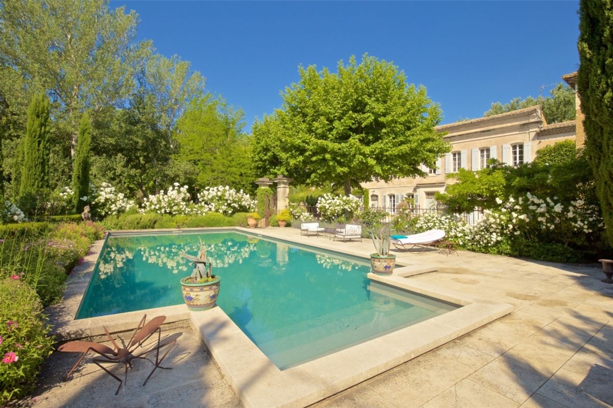 Pool and gardens