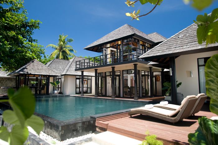 Wrasse villa photo.