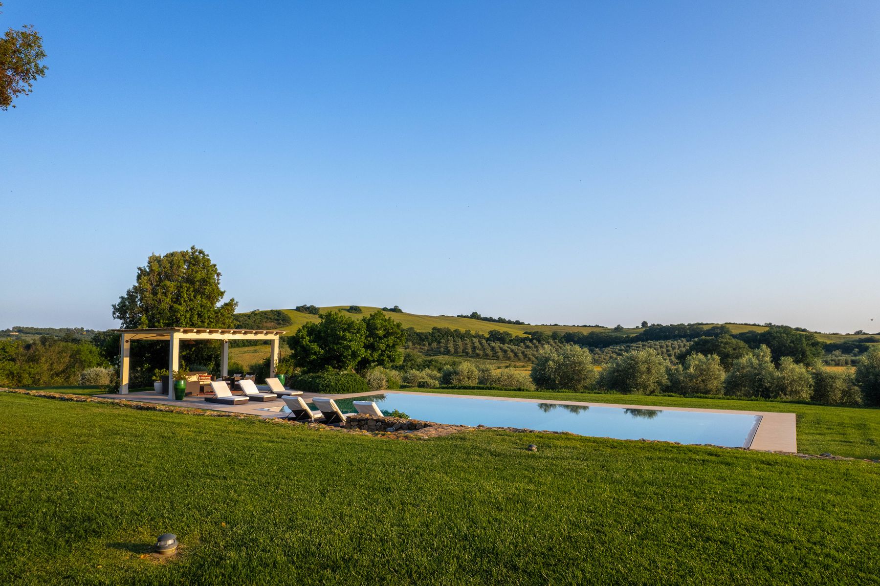 Swimming Pool With Country Views