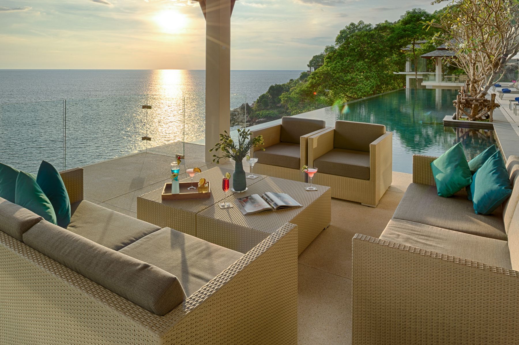The Aquila villa photo.