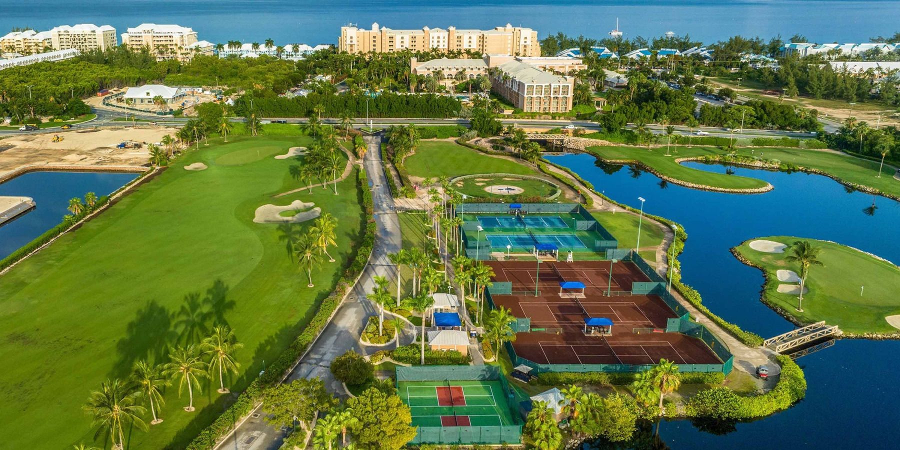 Aerial Views of the resort 