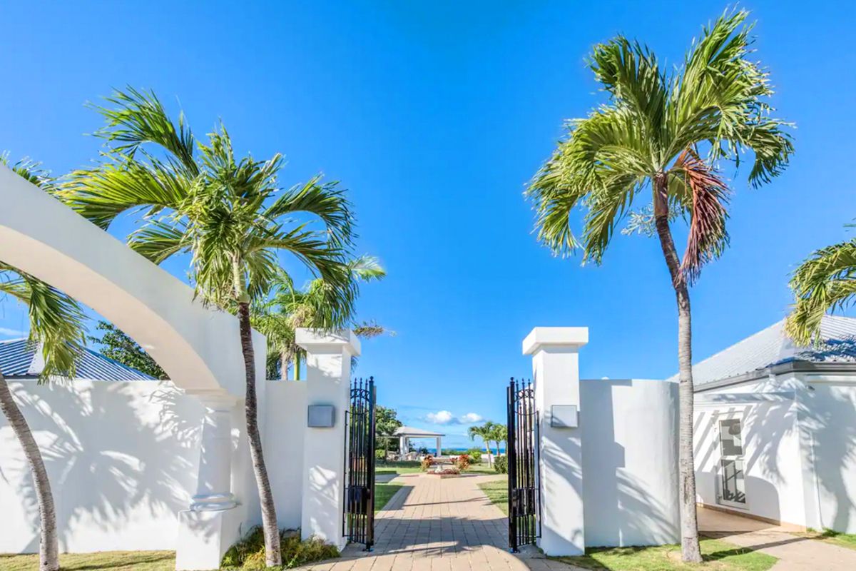 Gated entrance