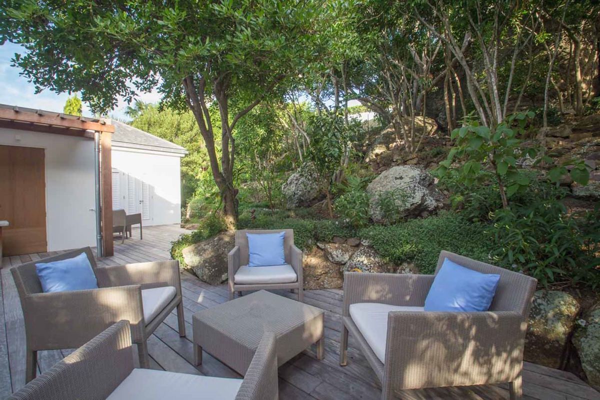 Garden patio