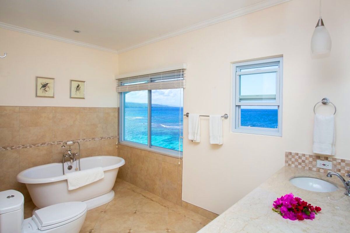 En suite bathroom