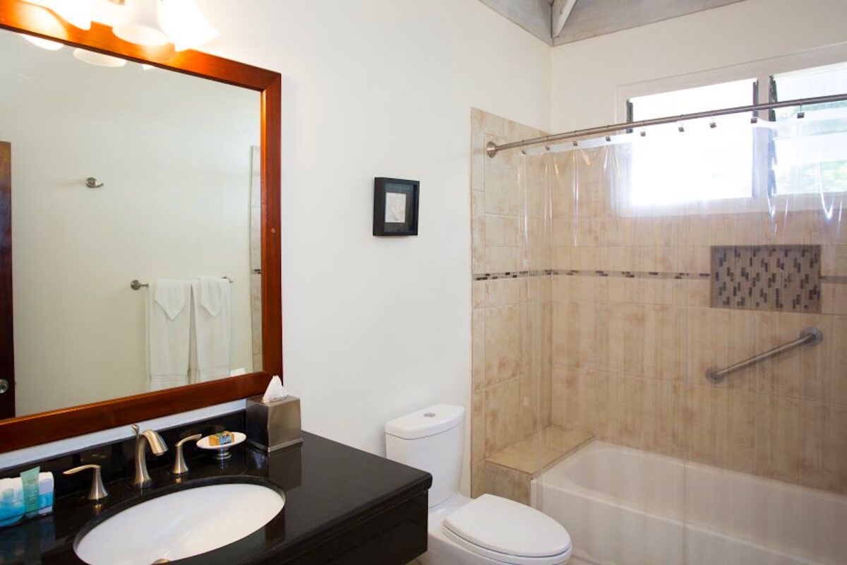 En suite bathroom