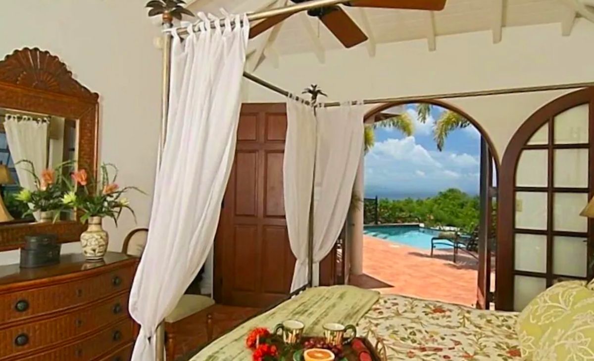 Bedroom located on the other side of the great room