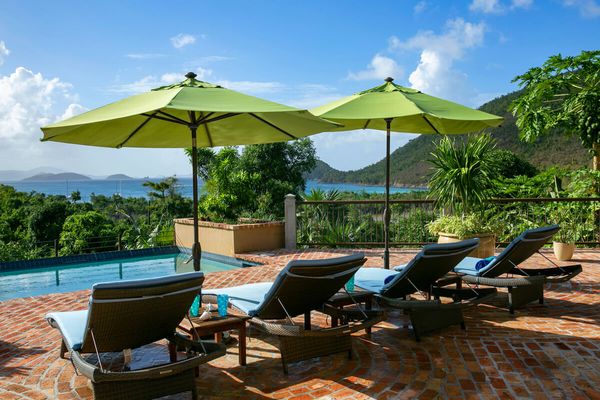 Francis Bay Estate Villa overlooks Francis Bay and is with in walking distance to Francis Bay Beach