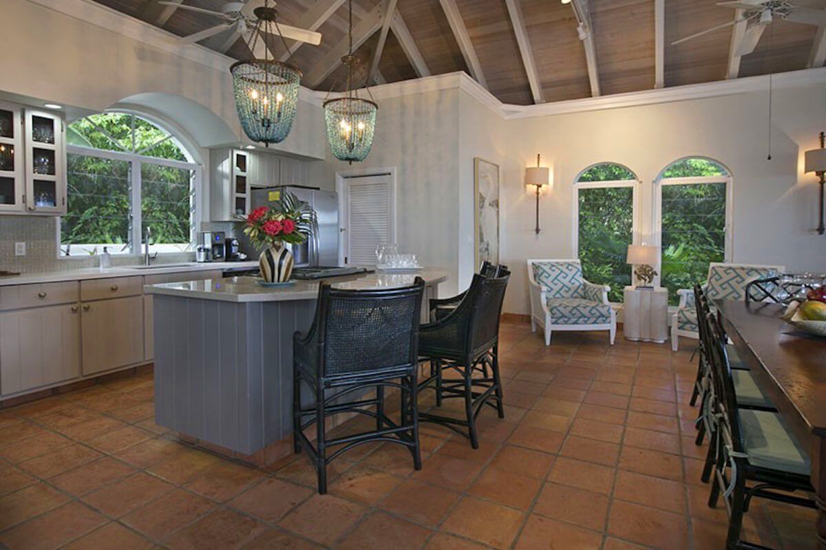 A well-equipped kitchen