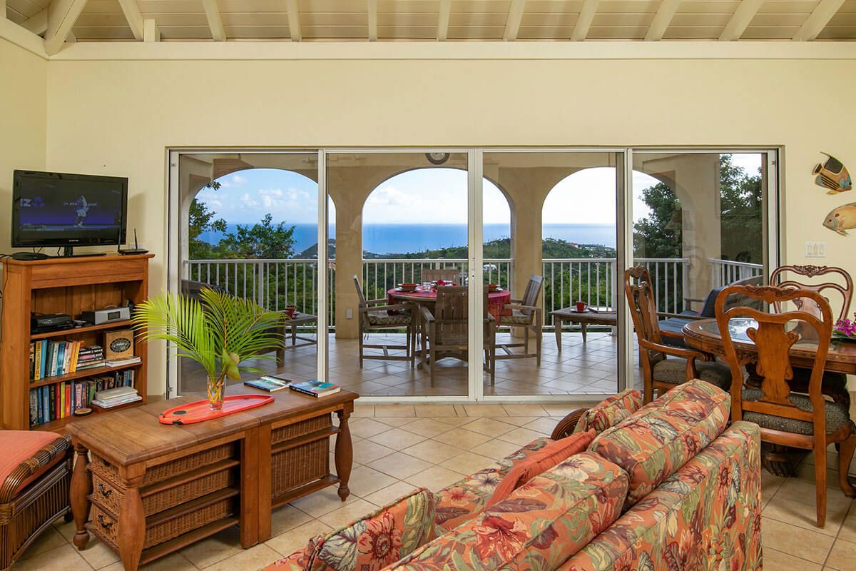 Living Room with Terrace
