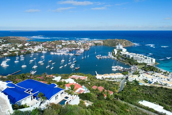 Amazing views of the harbor from Paradiso Villa