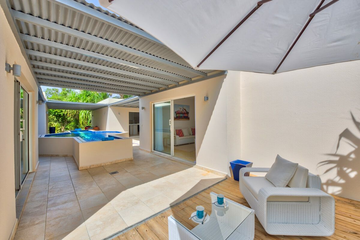 Patio areas