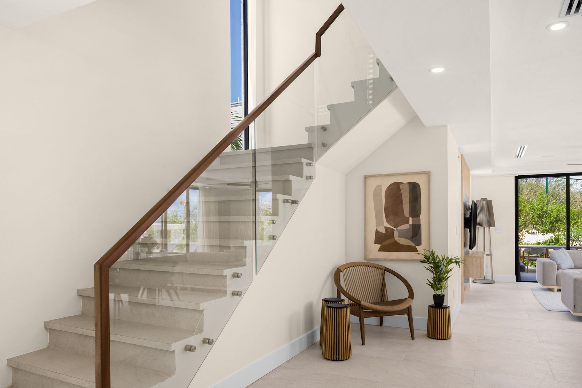 Stairs to Upper Level Bedrooms