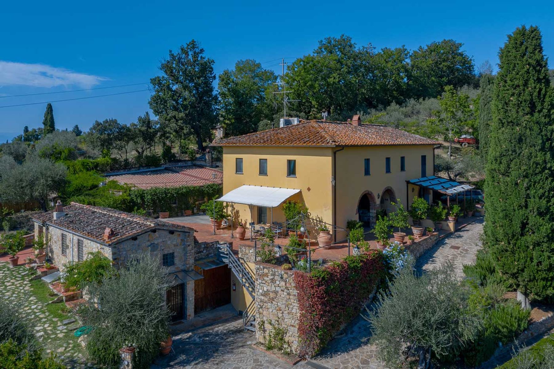 Impruneta villa photo.