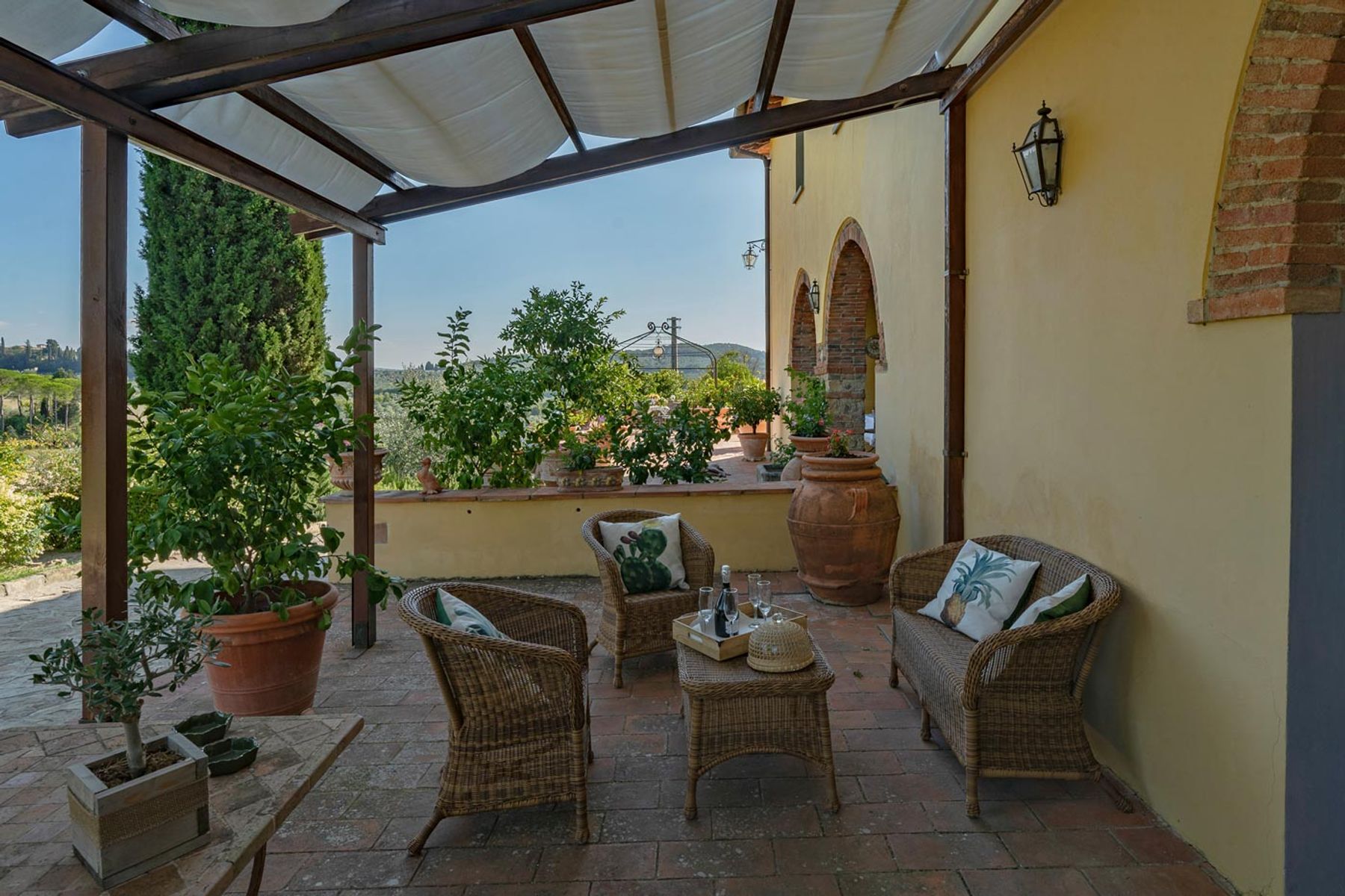 Impruneta villa photo.