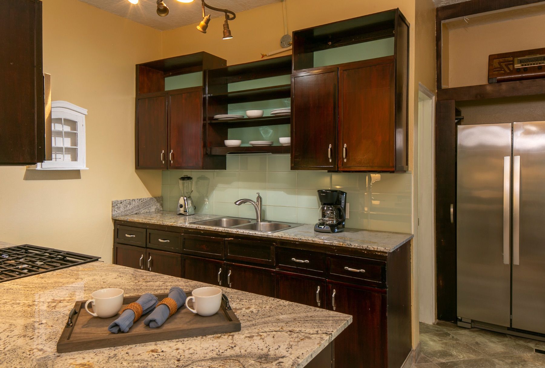 Lower level kitchen 