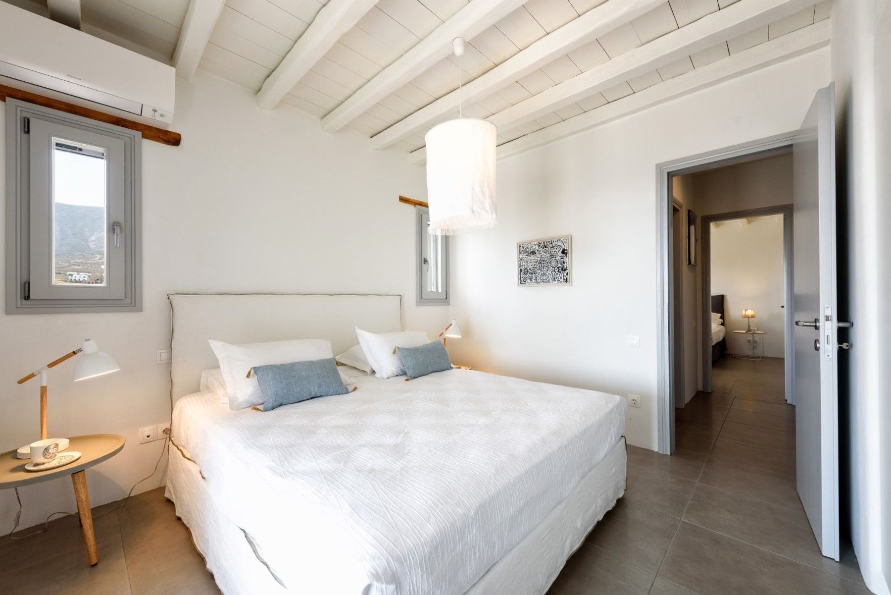 Bright and airy double bedroom.