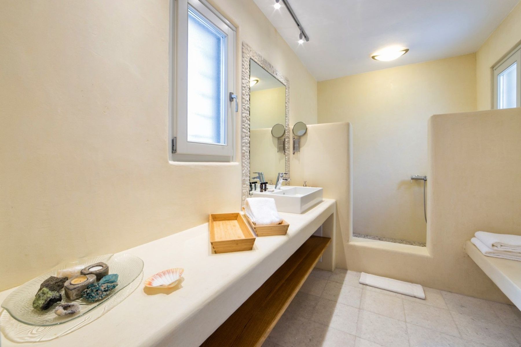 Ensuite bathroom with walk-in shower.