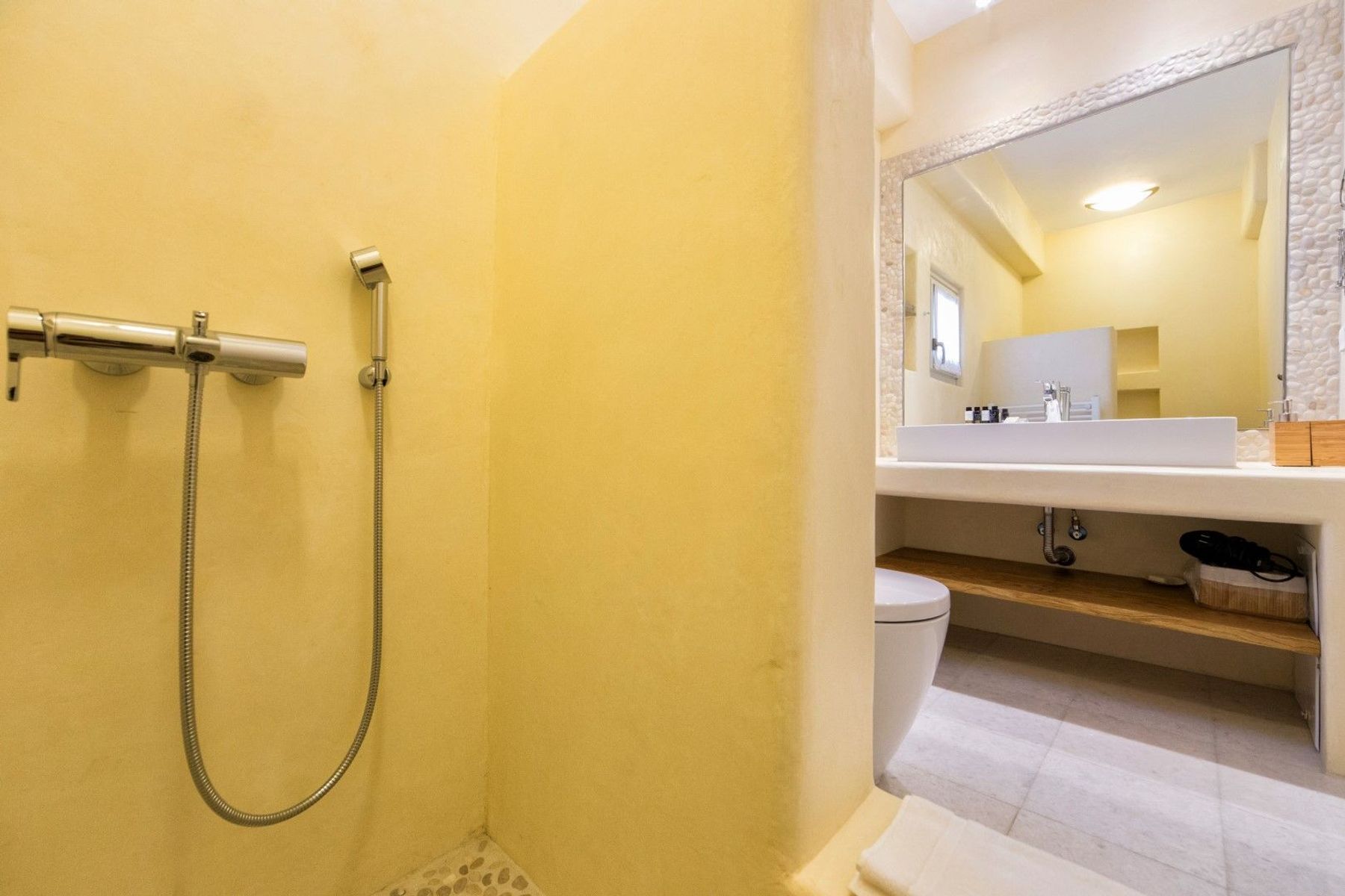 Ensuite bathroom with walk-in shower.