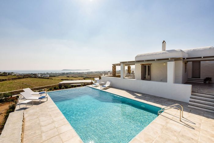 A newly constructed villa, offering a wonderful island life experience with stunning sea views. 