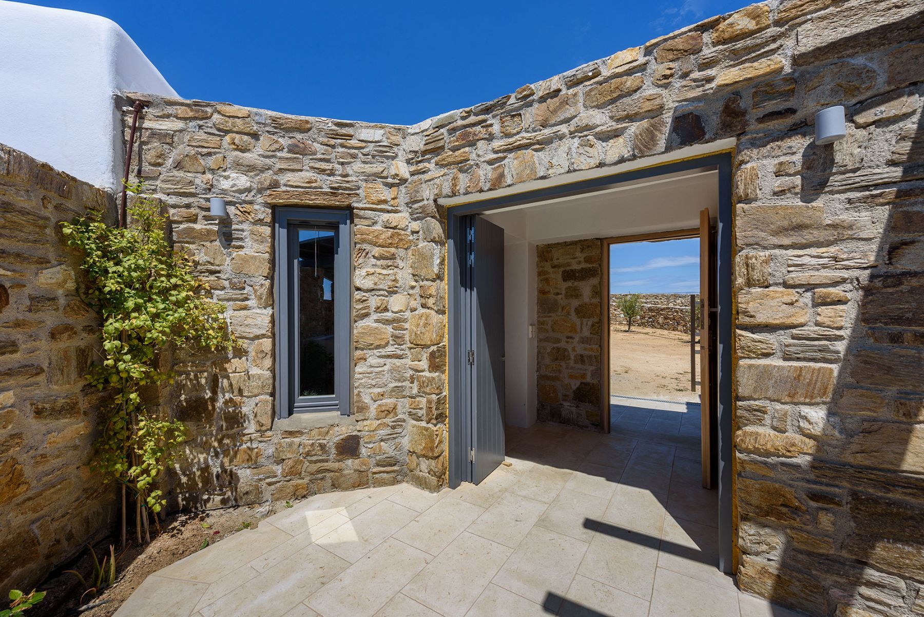 Built with a charming Cycladic style in mind. 