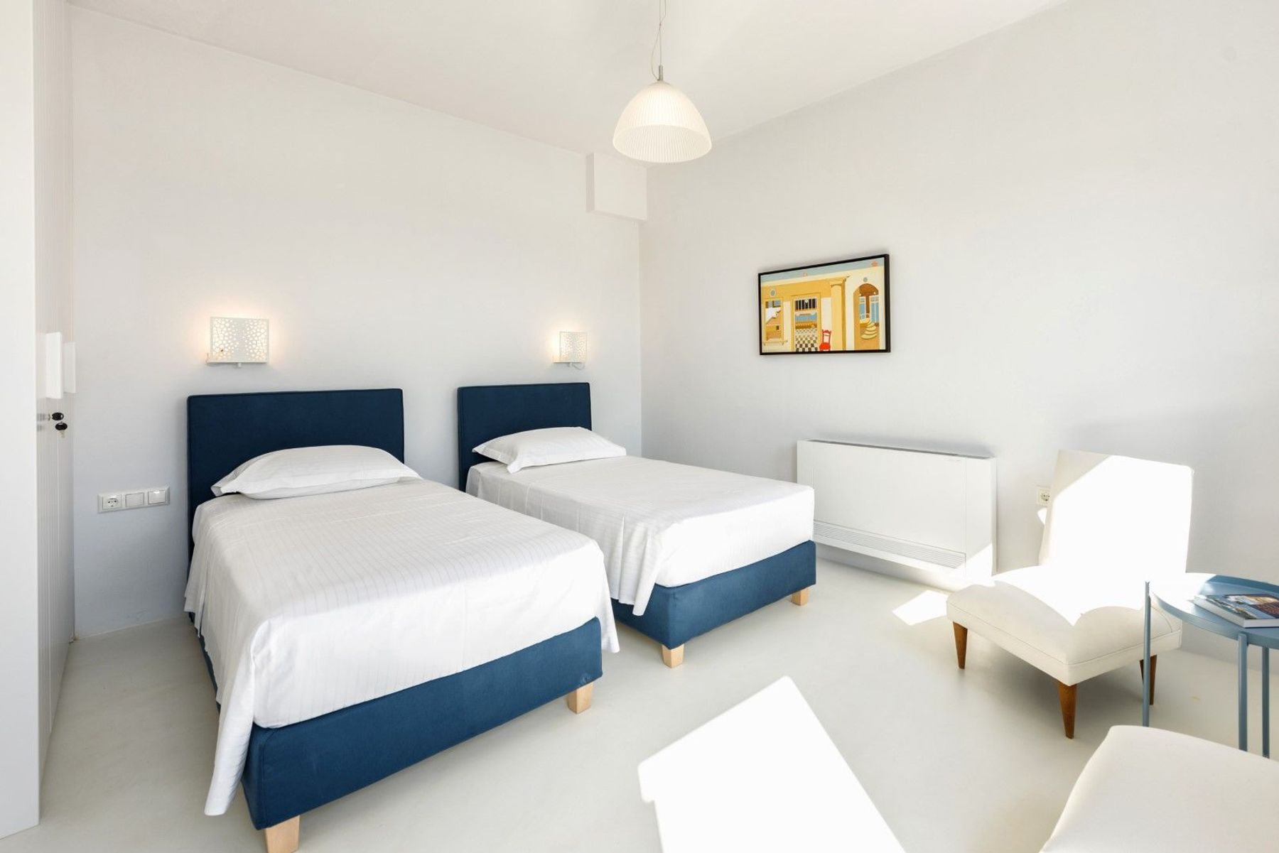 Charming and bright twin ensuite bedroom.