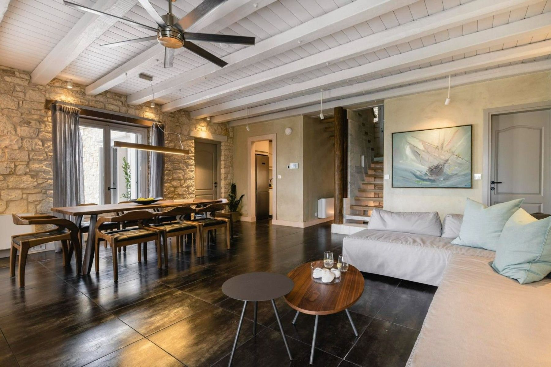 Modern stylish open-plan living with plenty of space for all of your friends and family to relax and recharge.