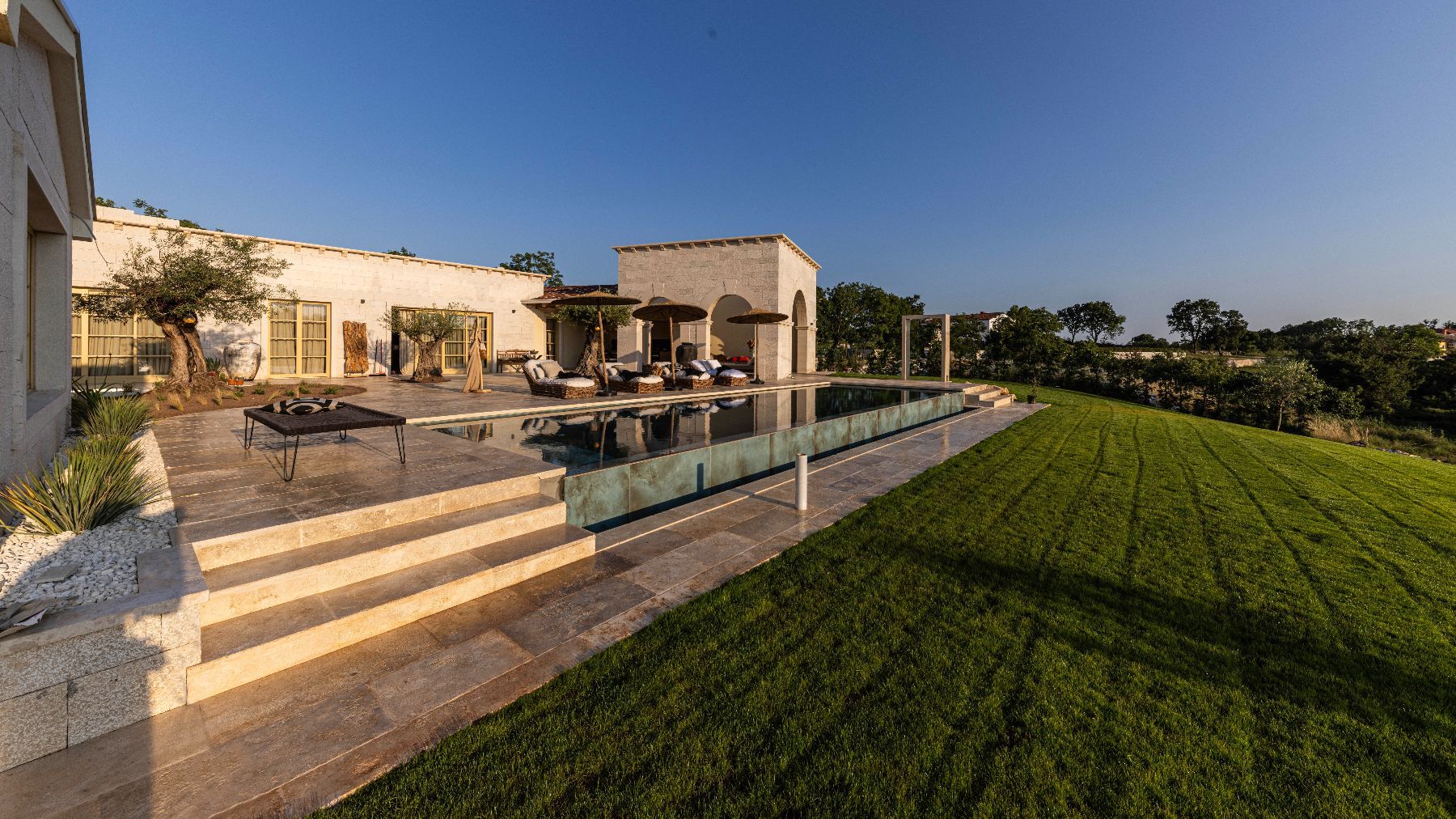 The stunning private outdoor spaces, ensure a serene and intimate connection with nature.